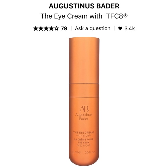 AUGUSTINUS BADER  0.5oz The Eye Cream - Picture 1 of 2